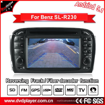 Carro GPS Vídeo para Benz SL R230 Sistema Android DVD Navigatior